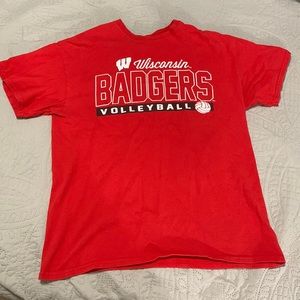 Wisconsin Badgers volleyball t shirt